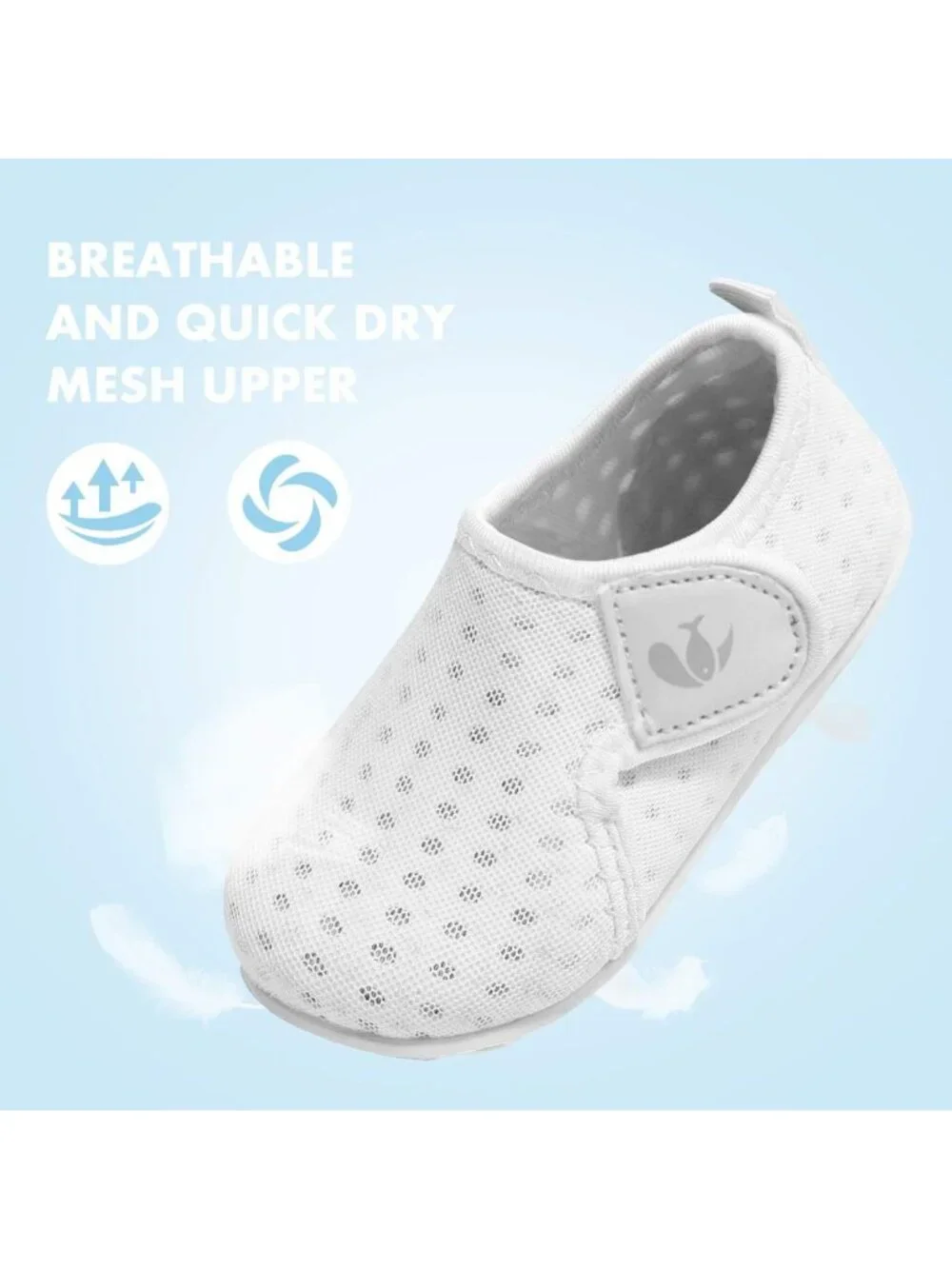 Kids Aqua Water Shoes - Quick Dry Barefoot Socks for Beach & Pool Fun